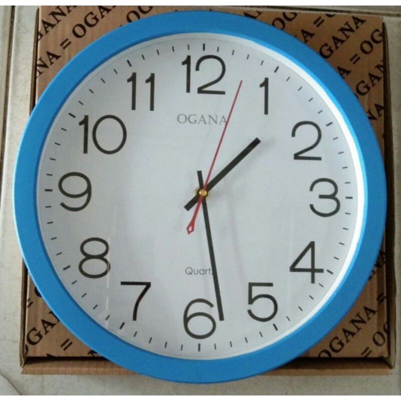Jam Dinding Polos  Ogana Type : 8989