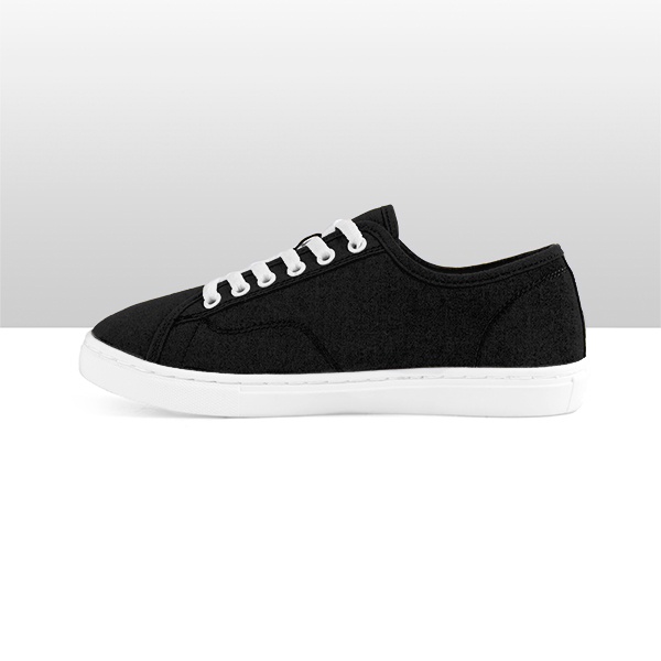 Geoff Girls Official - Una Black White | Sepatu Wanita  | Sneakers Wanita-1