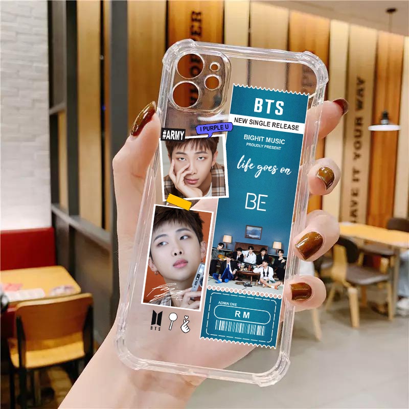 Custom Case BTS Life Goes On Vivo Oppo Xiaomi Samsung Realme Infinix iPhone Pocophone Poco Nokia-RM Ver 2
