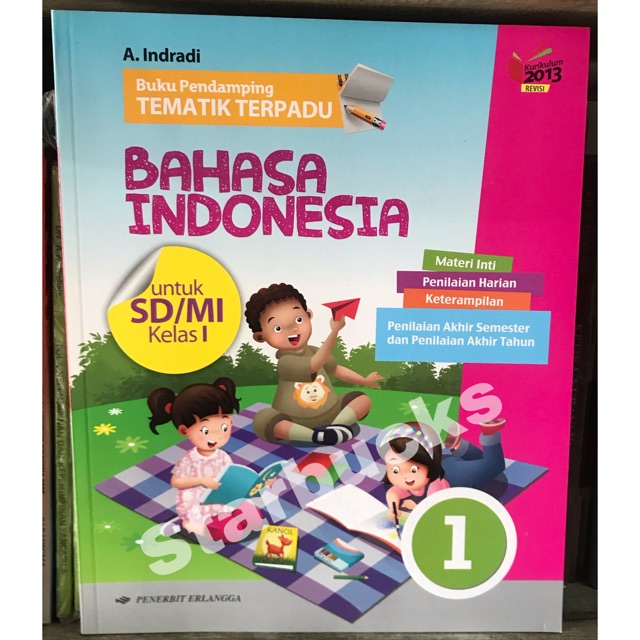 

[ORIGINAL] BUKU PENDAMPING TEMATIK TERPADU BAHASA INDONESIA SD KELAS 1