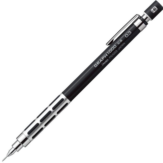 

Pentel Graph 1000Cs Creator'S Style Drafting Pencil - Hitam, 0.3 Mm Babho93 Ayo Order