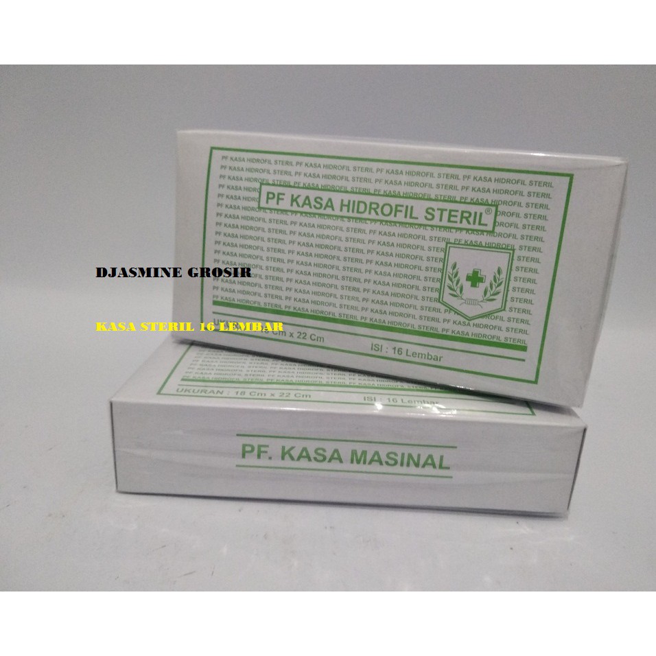 Kasa Hidrofil Steril 18 X 22 / Kasa Steril Kotak