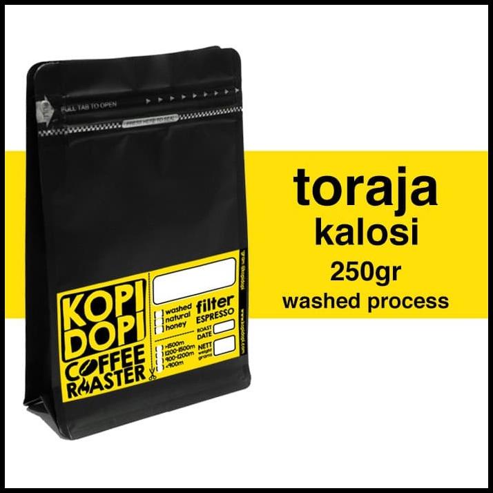 

Kopi Arabika Toraja Kalosi 250 Gram