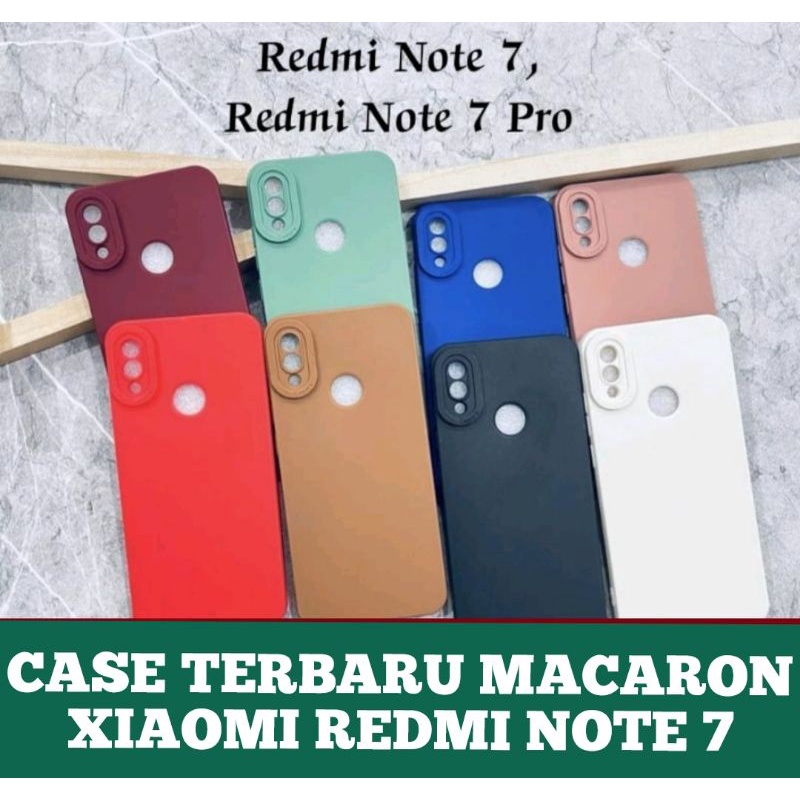 CASE TERBARU MACARON XIAOMI REDMI NOTE 7/NOTE 7-PRO MY CHOICE CASE