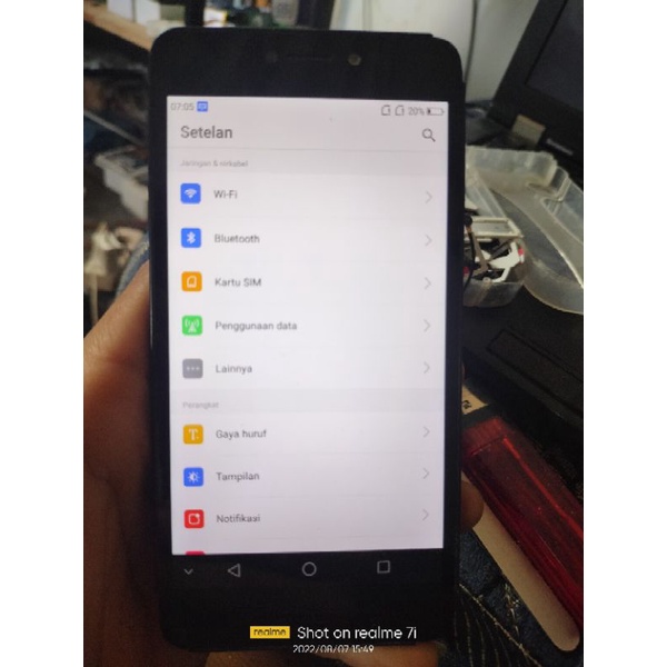 LCD Advan I5C Plus minus