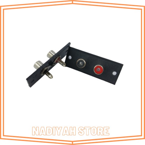Soket RCA Isi 2 Pin Soket RCA Bodi Body Soket Input RCA