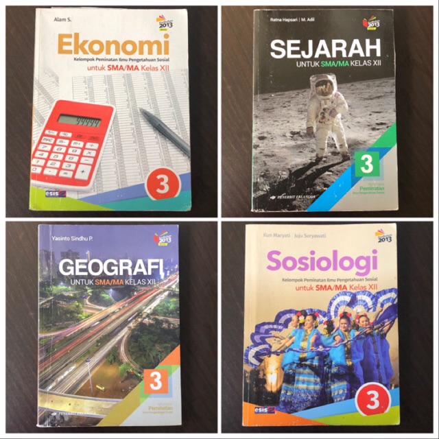 Preloved Bekas Buku Pelajaran Sma Jurusan Ips Shopee Indonesia