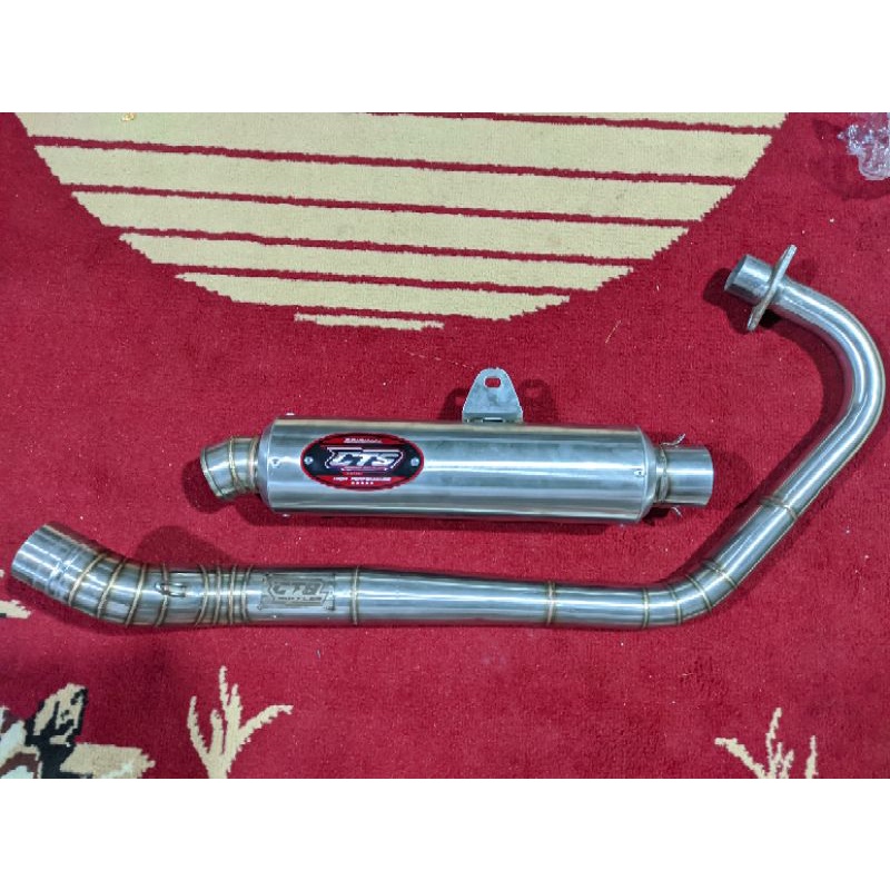 KNALPOT SET CTS MUFFLER ORIGINAL GREAD B