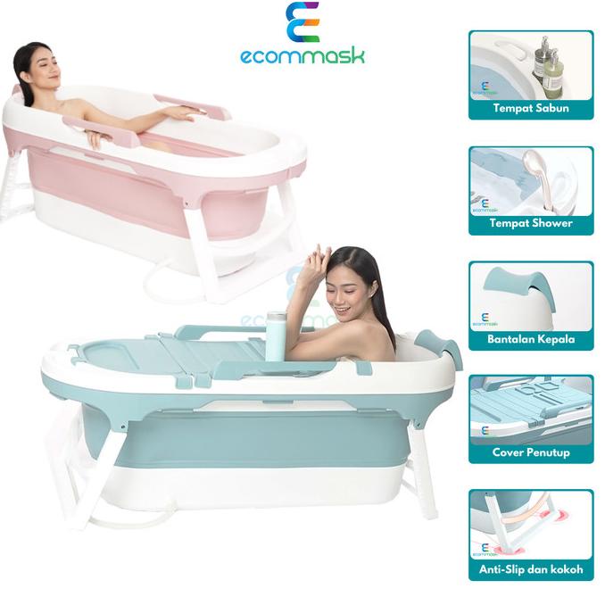 Bathtub portable dewasa / Bak mandi lipat
