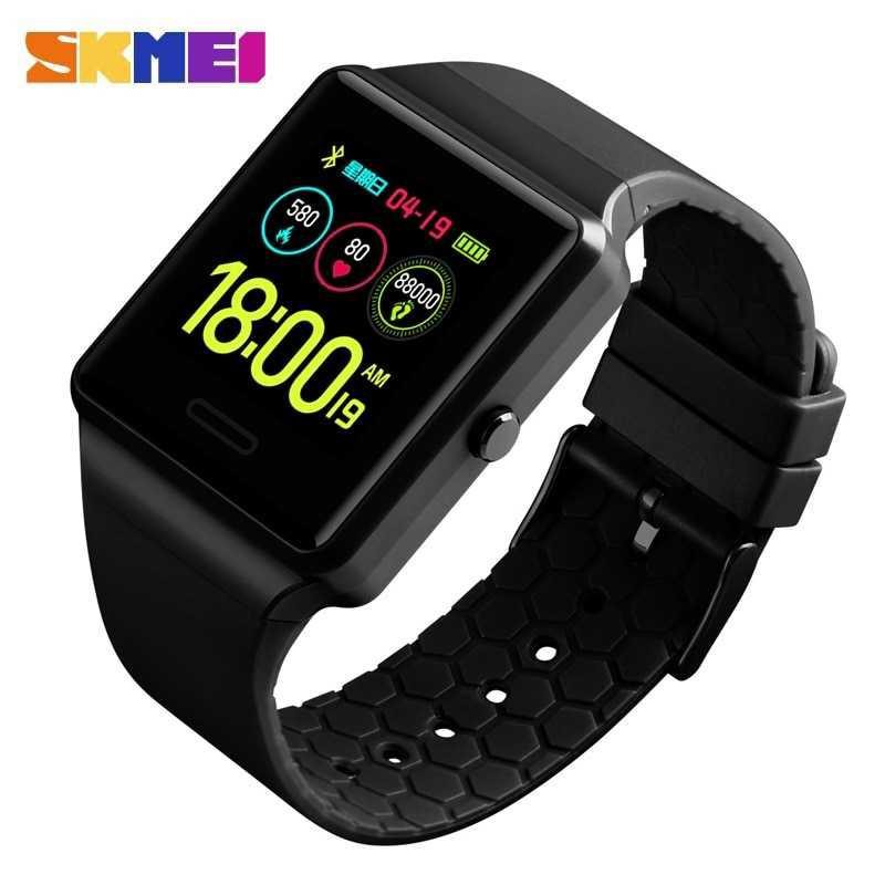 Jam Tangan Olahraga Heartrate Smartwatch Bluetooth SKMEI 1526 FHN-0901