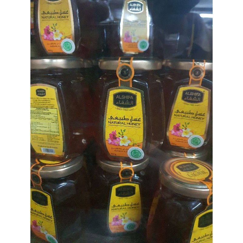 Madu Al Shifa Natural Honey 250gr 100% Madu Murni Original