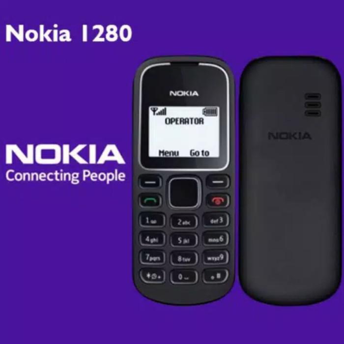 Hp Nokia Jadul 1280 Full Set Garansi Resmi