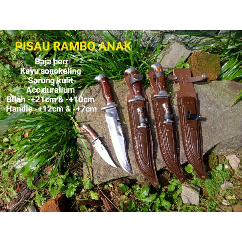 RAMBO ANAK SARUNG KULIT,  BELATI ANAK