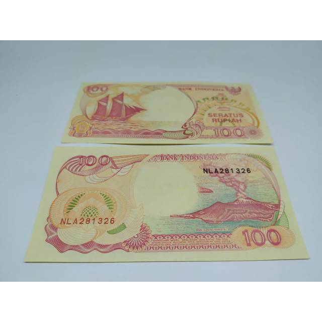 Uang kuno 100 rupiah pinisi 1992