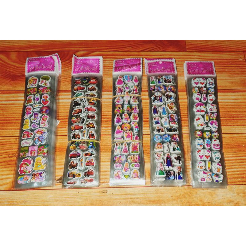 Stiker panjang 20 pcs