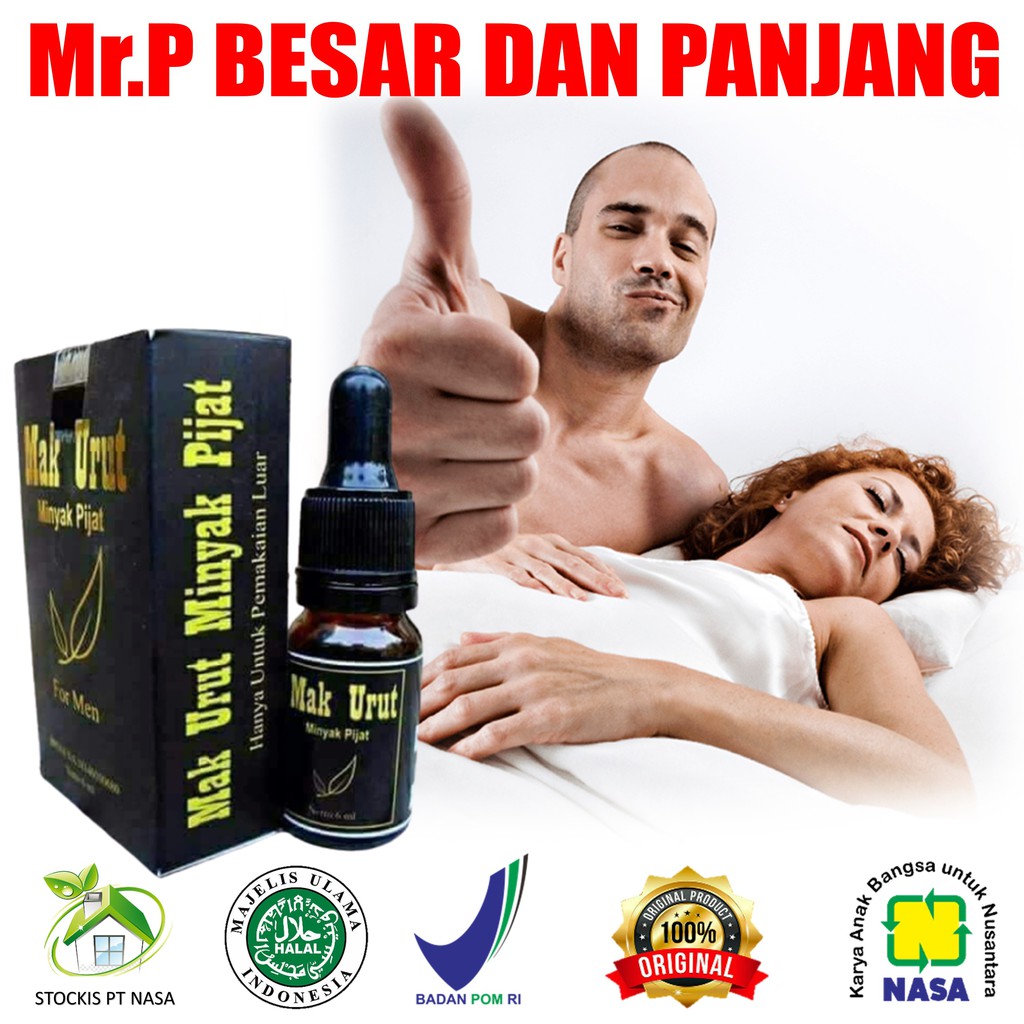 Jual Mak Urut Original Nasa Pembesar Penambah Ukuran Mr P Minyak Urut Minyak Oles Mr P Indonesia Shopee Indonesia