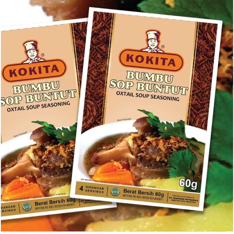 kokita bumbu ayam goreng /opor /SOP buntut all varian 60 gram