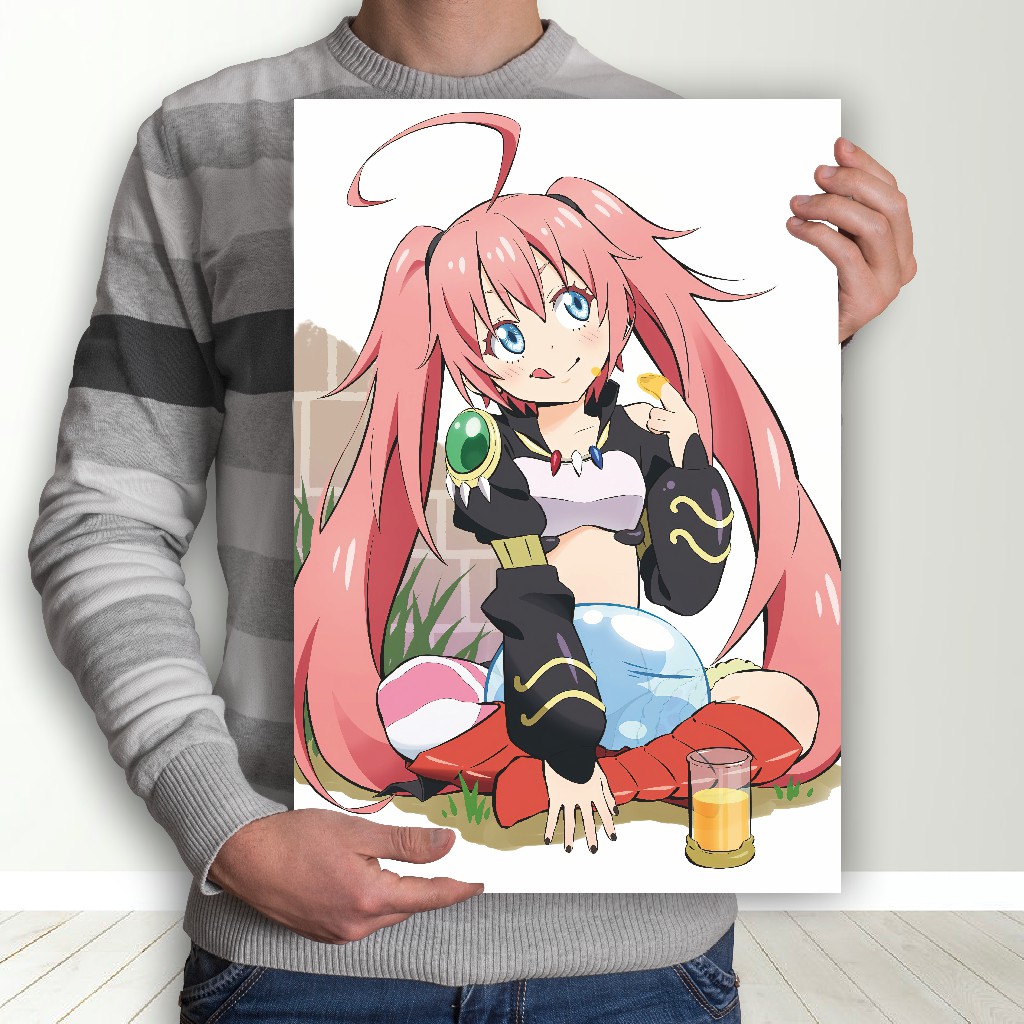 Poster Tensei Shitara Slime Datta Ken Tensura Size A3+ Anime Rimuru Shion Milim Benimaru Shuna-14 Milim