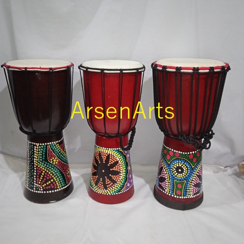 Kendang Gendang Jimbe Uk. 40 cm Kendang Djembe Alat Musik Tradisional Alat Musik Perkusi