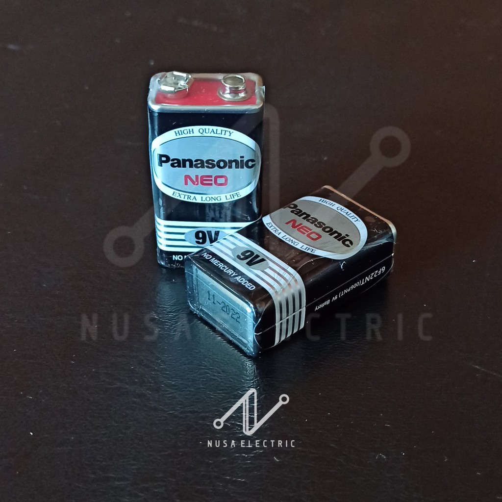 BATERAI KOTAK 9V VOLT PANASONIC NEO