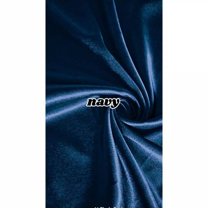 kli Kain Satin Silk Nina Ricci / Satin Silk Fandy / Kain Satin Titanium(Per 1/2 Meter)