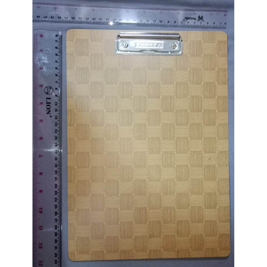 

Papan Jalan Tatakan Jepit Kayu uk F4 Folio Bagus Murah READY STOCK