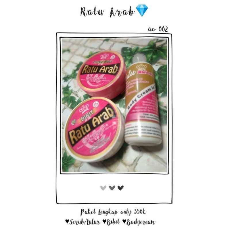 Paket Lengkap Ratu Arab