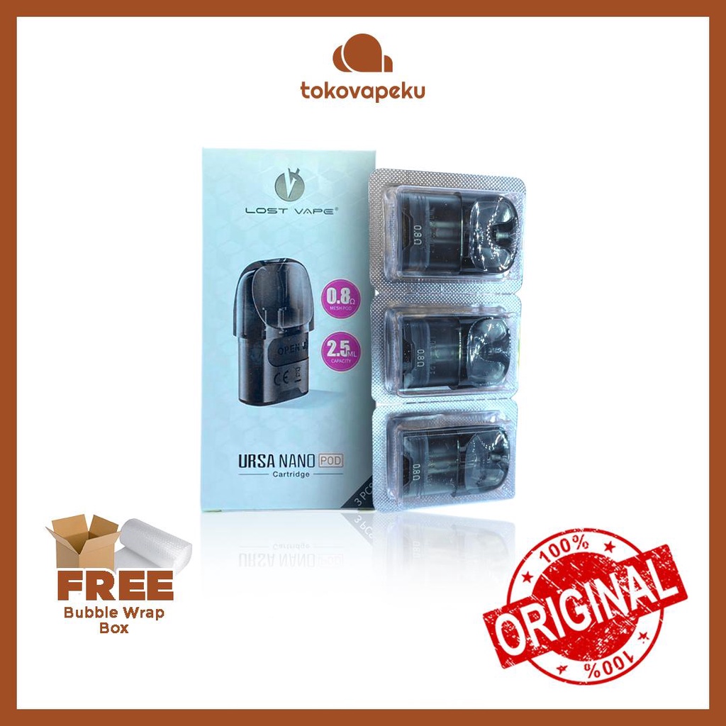 CARTRIDGE URSA NANO CARTRIDGE 2.5ML by LOST VAPE