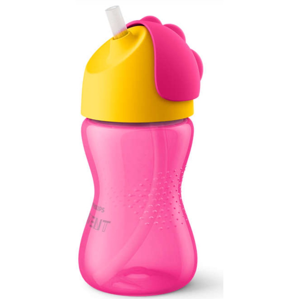 Avent - Bendy Straw Cup 300ml PINK