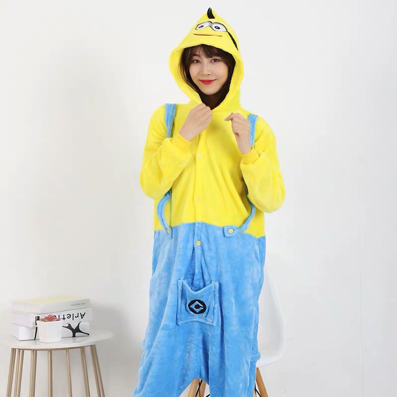 BAJU ONESIE MINION DESPICABLE ME PIYAMA KOSTUM