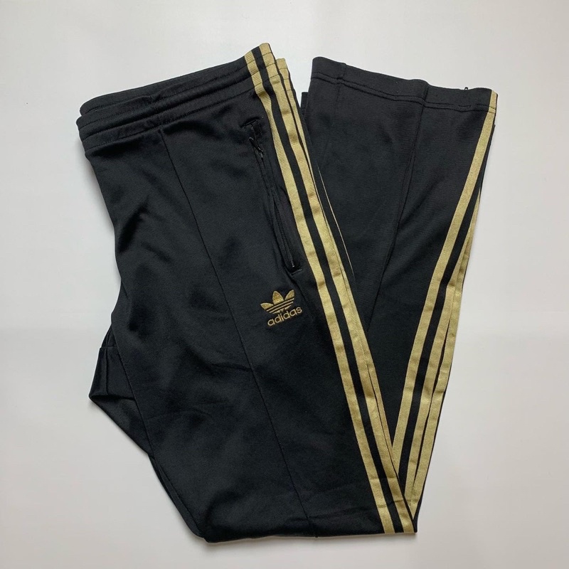 ADIDAS Trefoil Gold Tapped TrackPants / Celana Training Second Original