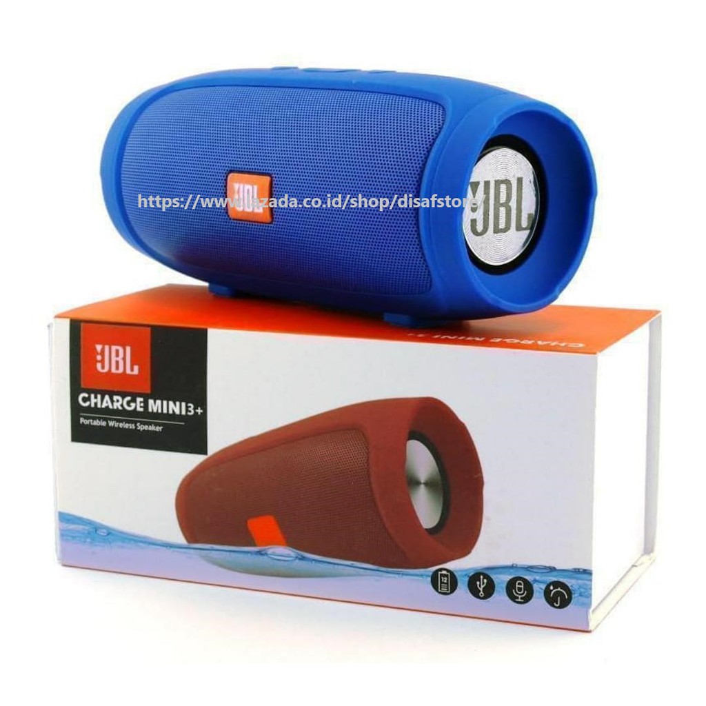 Speaker Aktif Speker Bluetooth JBL  Spalsh Proof Dual Woofer Charger Mini random Colour