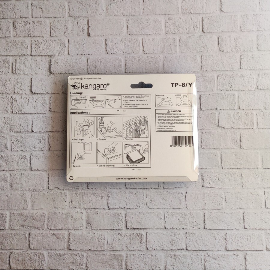 

Gun Tacker Kangaro TP-8/Y - Stapler Tembak Kangaro TP-8/Y