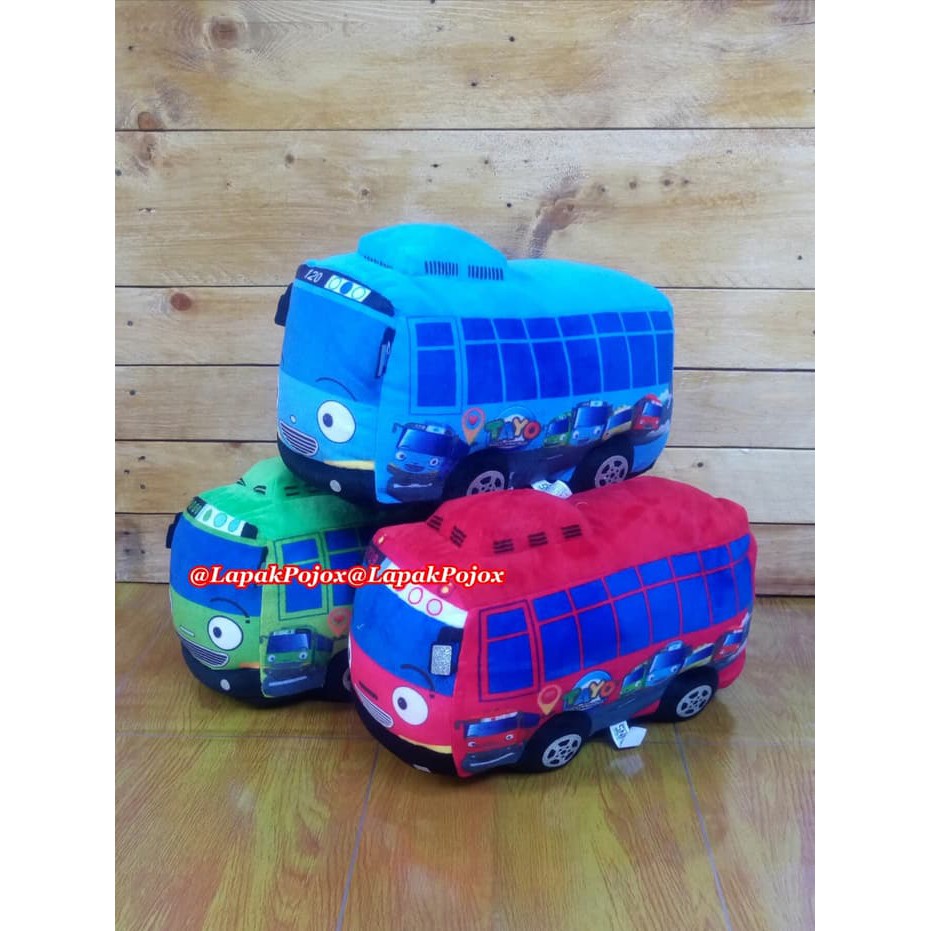 Terbaru Boneka Bantal Tayo Little Bus Size M Soft Yelvo