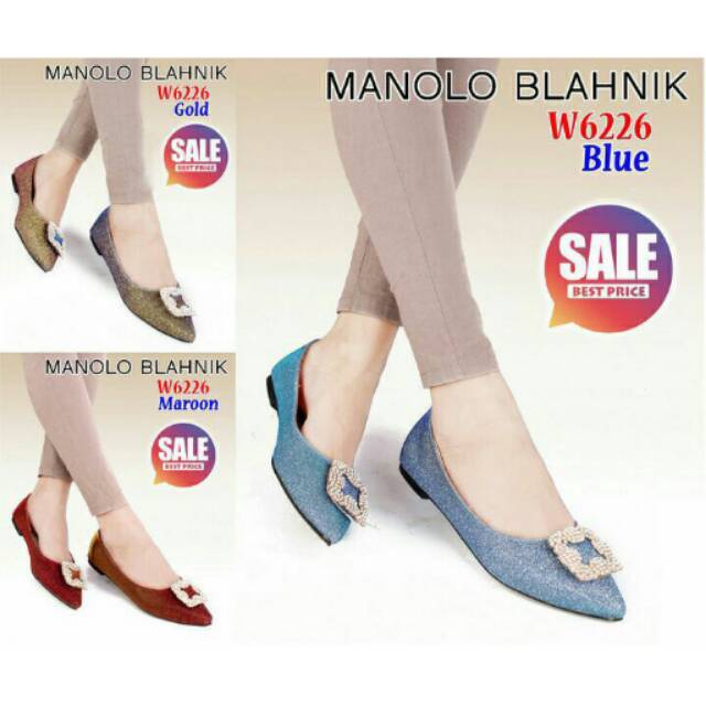 Flat Shoes MANOLO BLAHNIK 6226 (SALE)