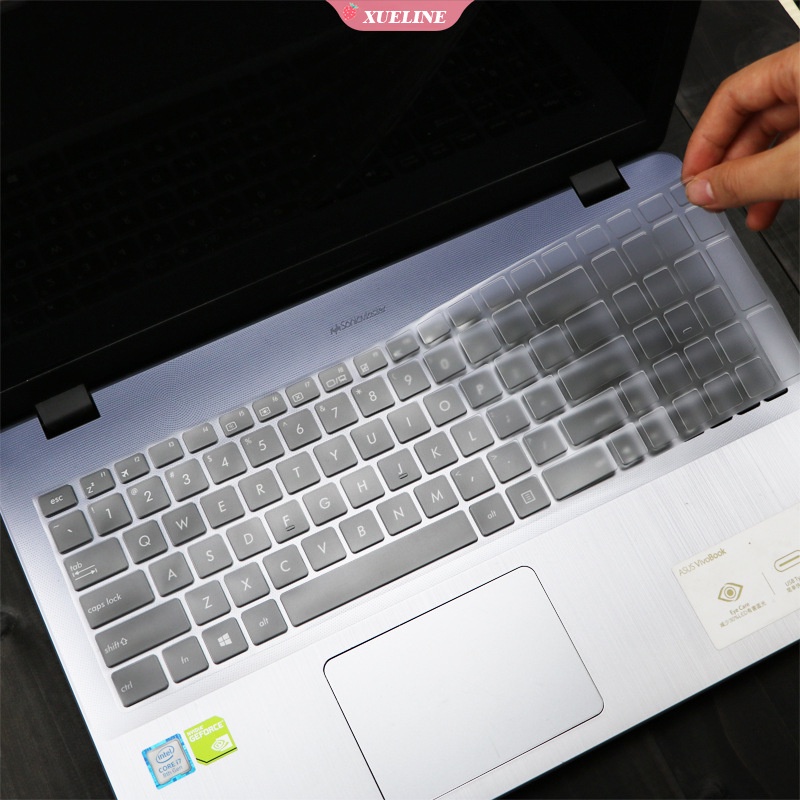 Cover Pelindung Keyboard Notebook Laptop 15.6 Inch Bahan Silikon Tahan Air Untuk ASUS X61 X66 X5DC M60V M90V