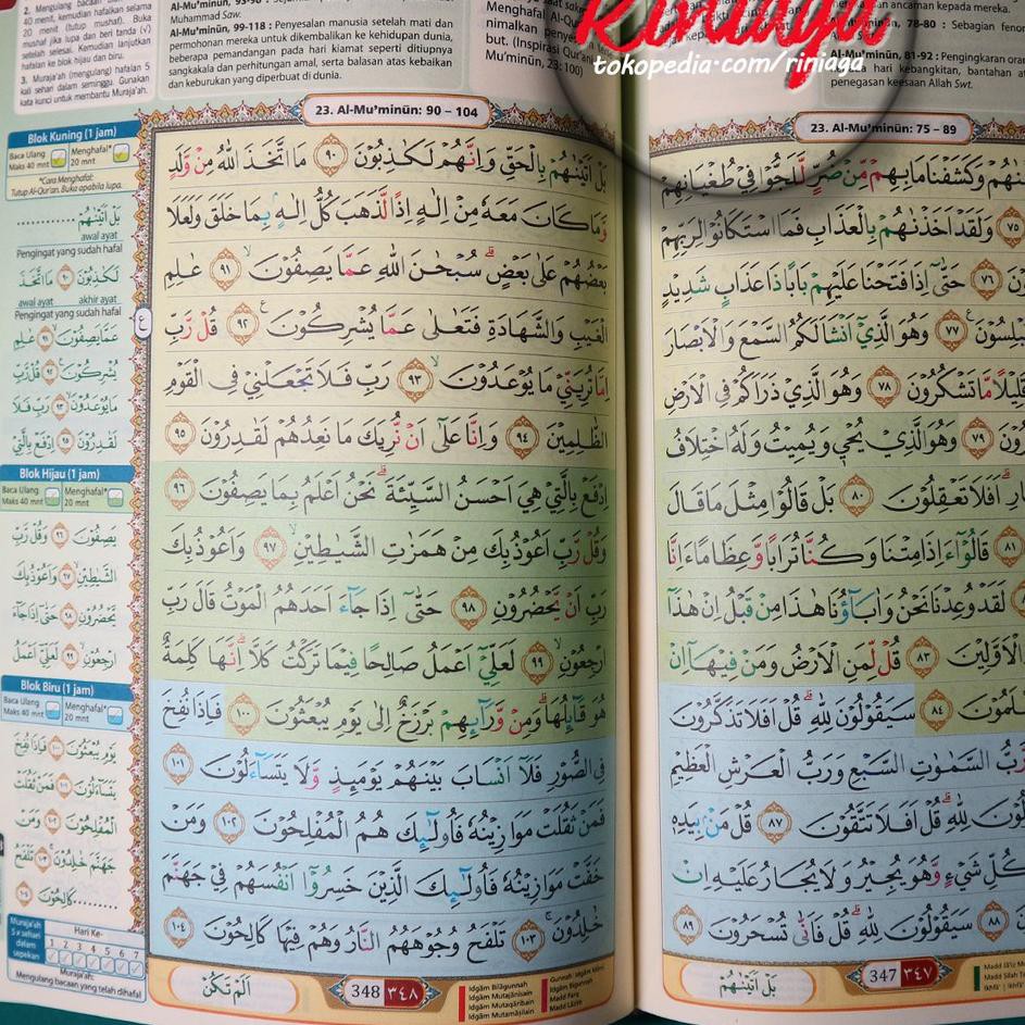 Jaminan Ori Mushaf Al Quran Al Hafidz 3 Jam Menghafal Al