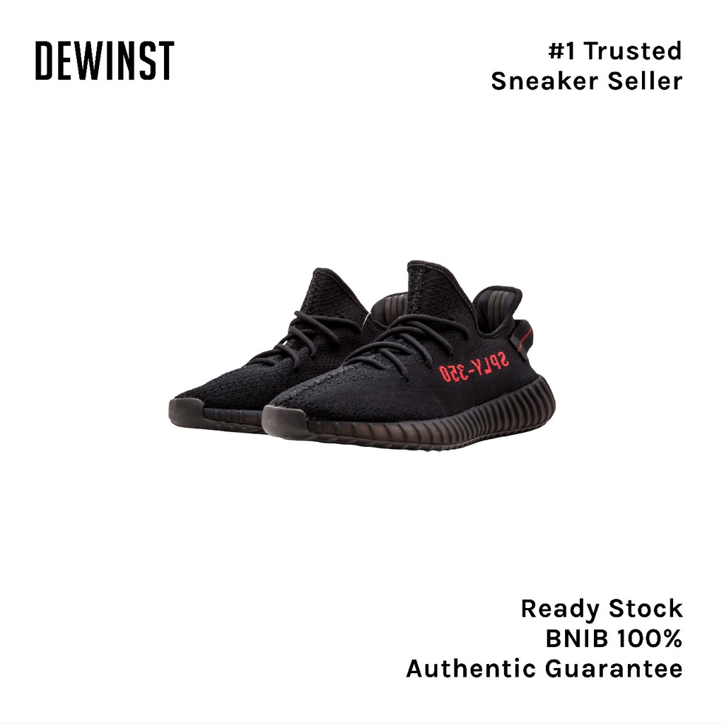 Yeezy Boozt 350 V2 Black Red