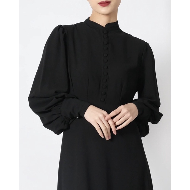 THENBLANK FOR ISYANA SARASVATI MIDI DRESS