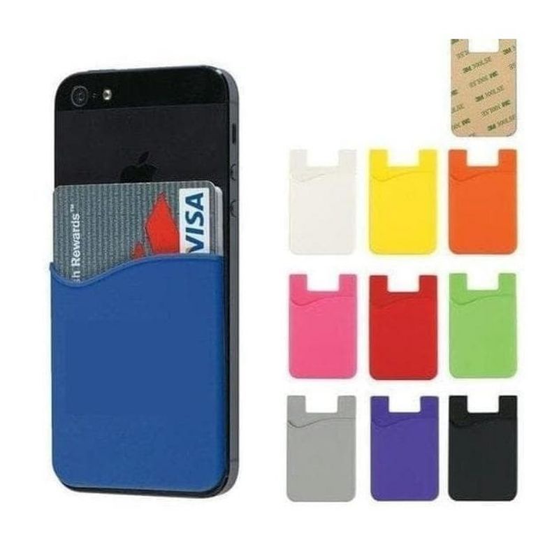 Stick Card Holder / Holder Tempelan HP Holder Tempat Kartu Uang &amp; Headdet