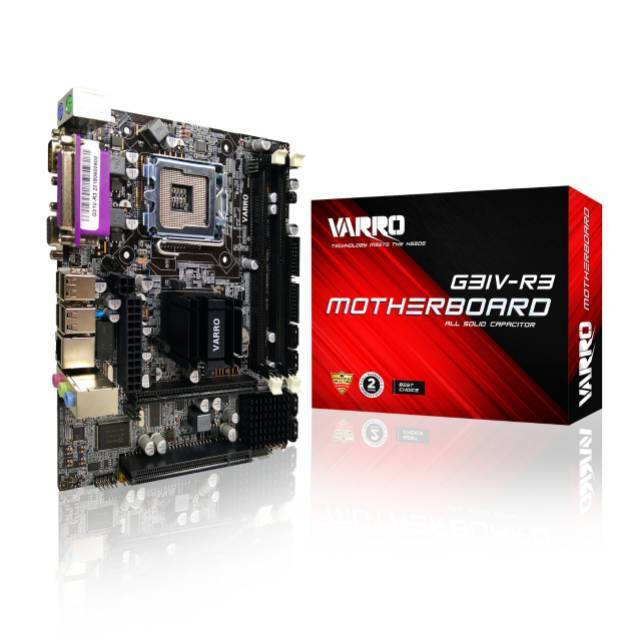 MOTHERBOARD VARRO G31V-R3 SOCKET 775 DDR2