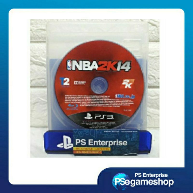 Ps3 NBA 2K14 ( Cd Only + Box ) Tanpa cover / pre loved