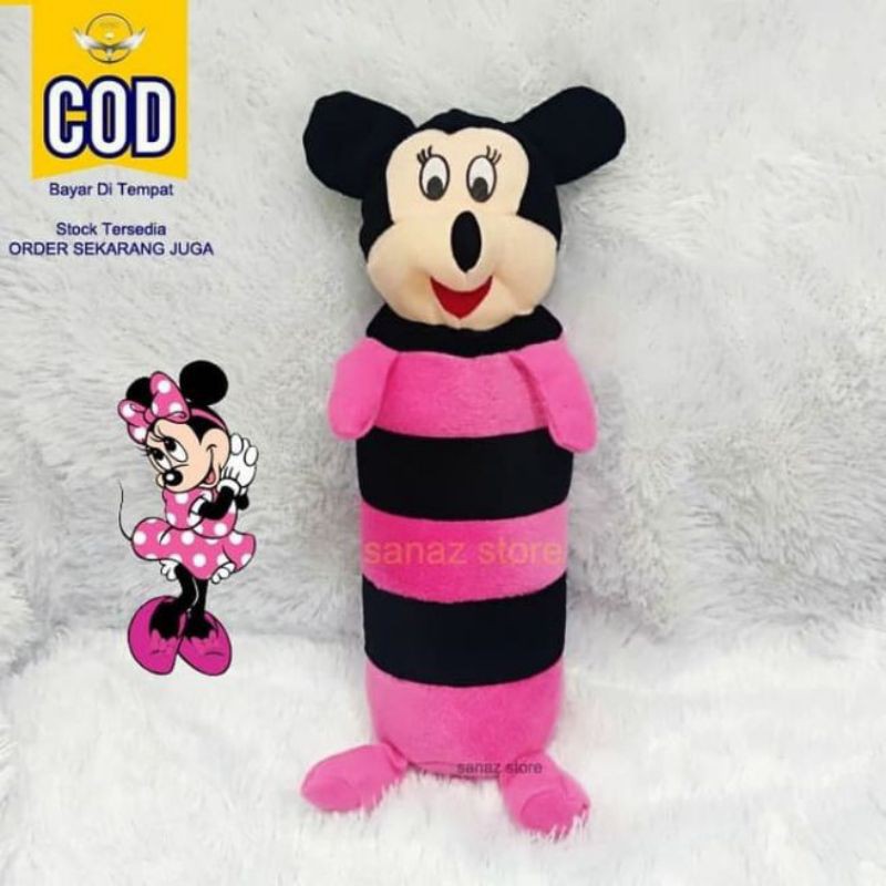 bantal guling mini karakter Mikey mouse