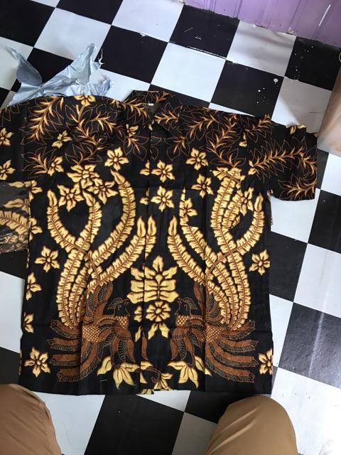 Hem Batik Motif Burung