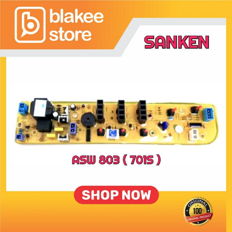 Modul pcb mesin cuci sanken AWS803 code part 701S