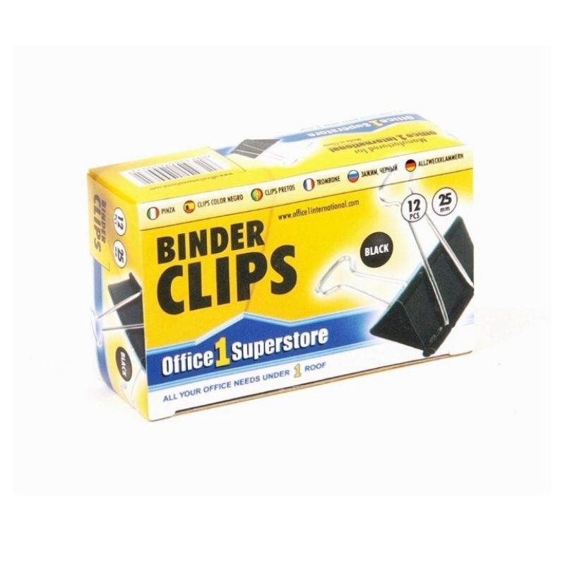 

Promo binder clip 25mm 111