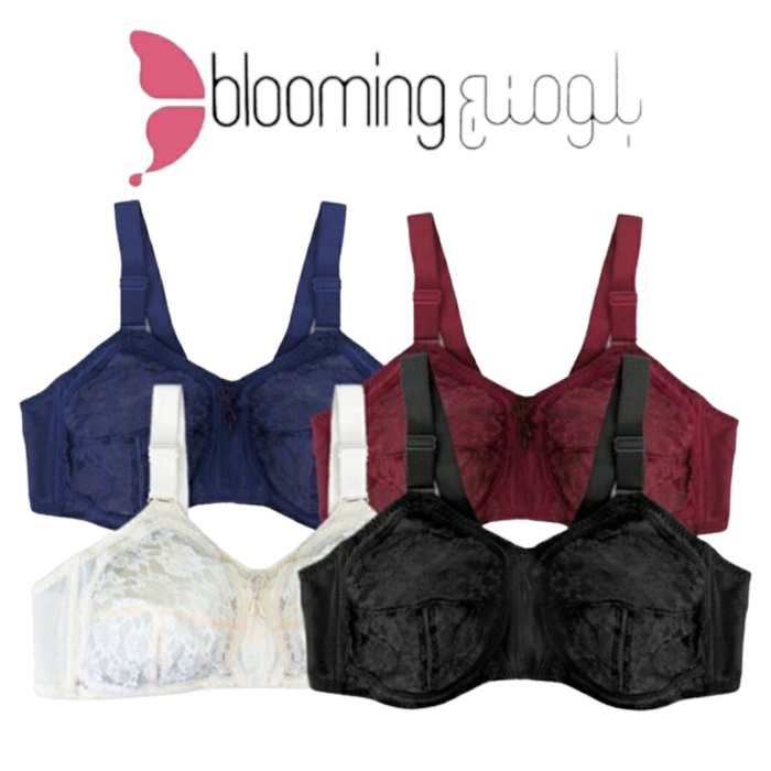 Bra Blooming Plain 4 Color