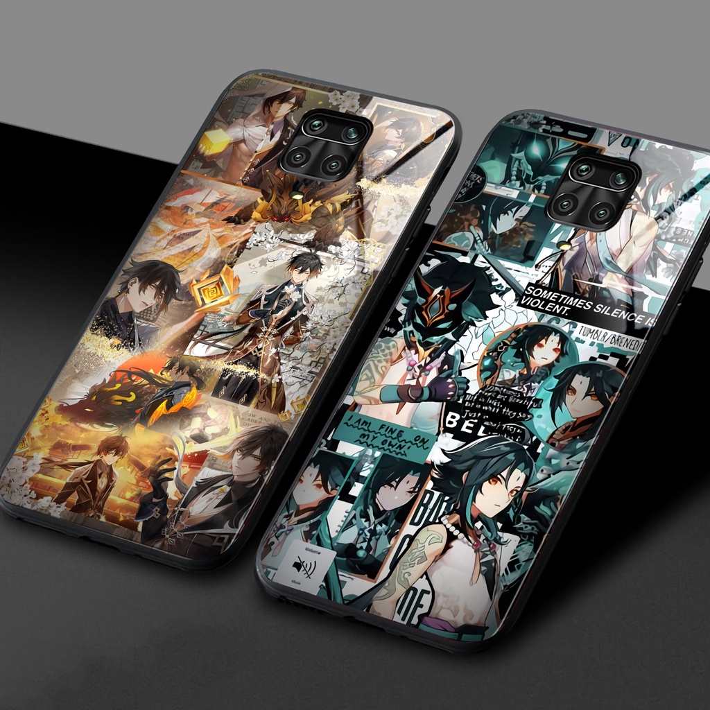 G697 Soft case Kaca Xiaomi Redmi Note 14 14 Pro 13 Pro + 12 12 Pro 5G 11 11S  Pro 10 10s 9 8 7 Gensh