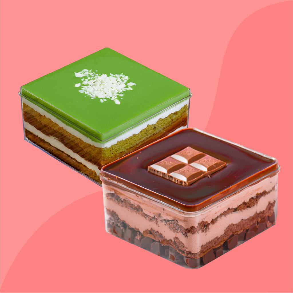 Bundling Cadbury dessert box dan Matcha dessert box