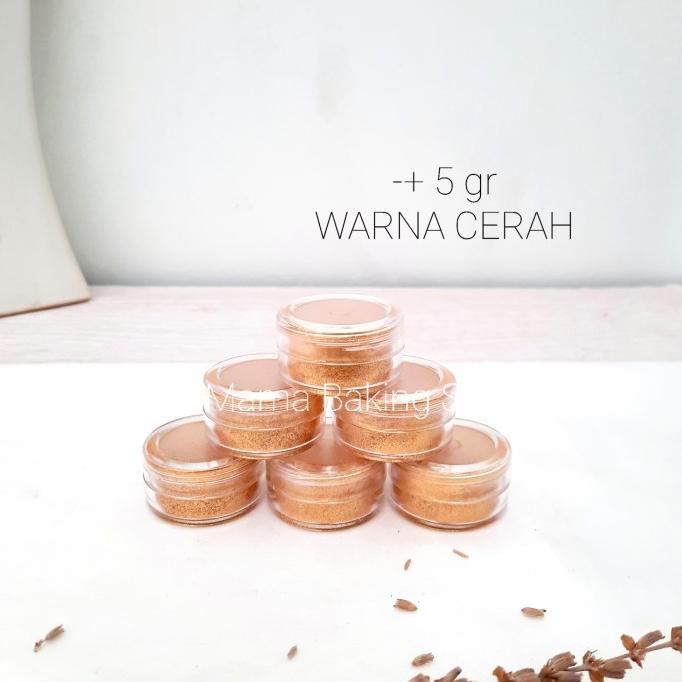 

Edible Gold Luster Lustre Duster Dust Gold Powder Topping Bubuk Emas TERLARIS TERPERCAYA ORIGINAL